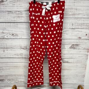 Miller High Life Pajama Pants Polka Dot NEW XL Red